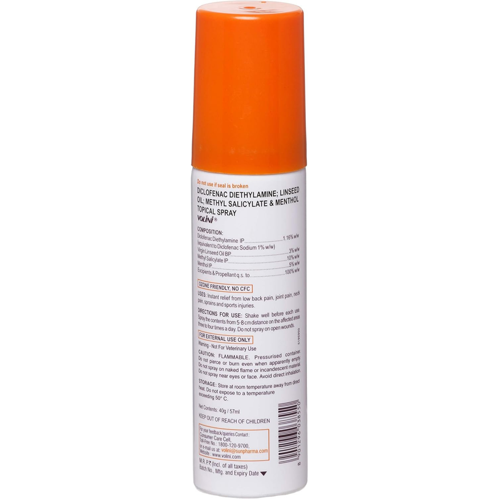 Volini Pain Relief Spray 100g