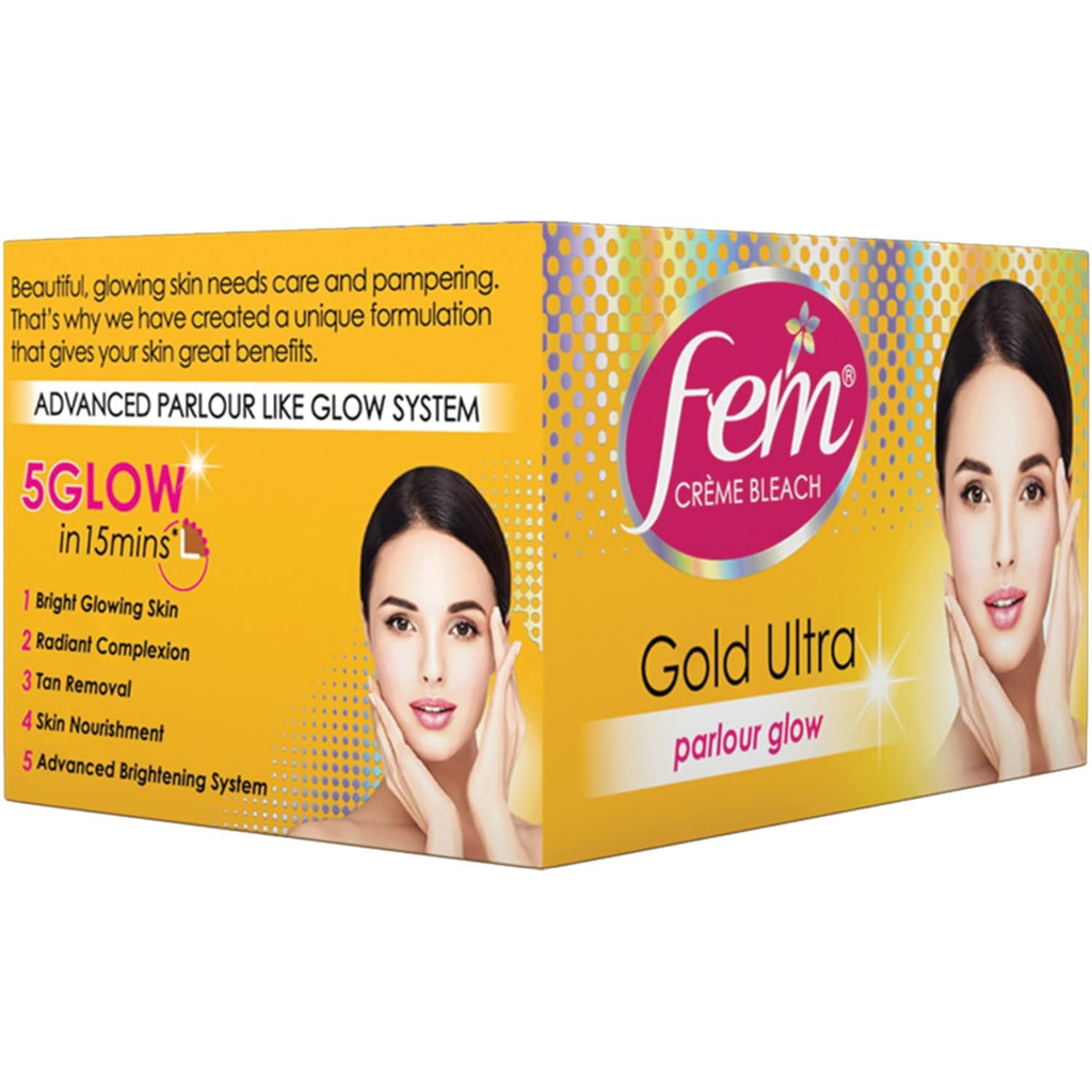 Fem Creme Bleach Gold 64g