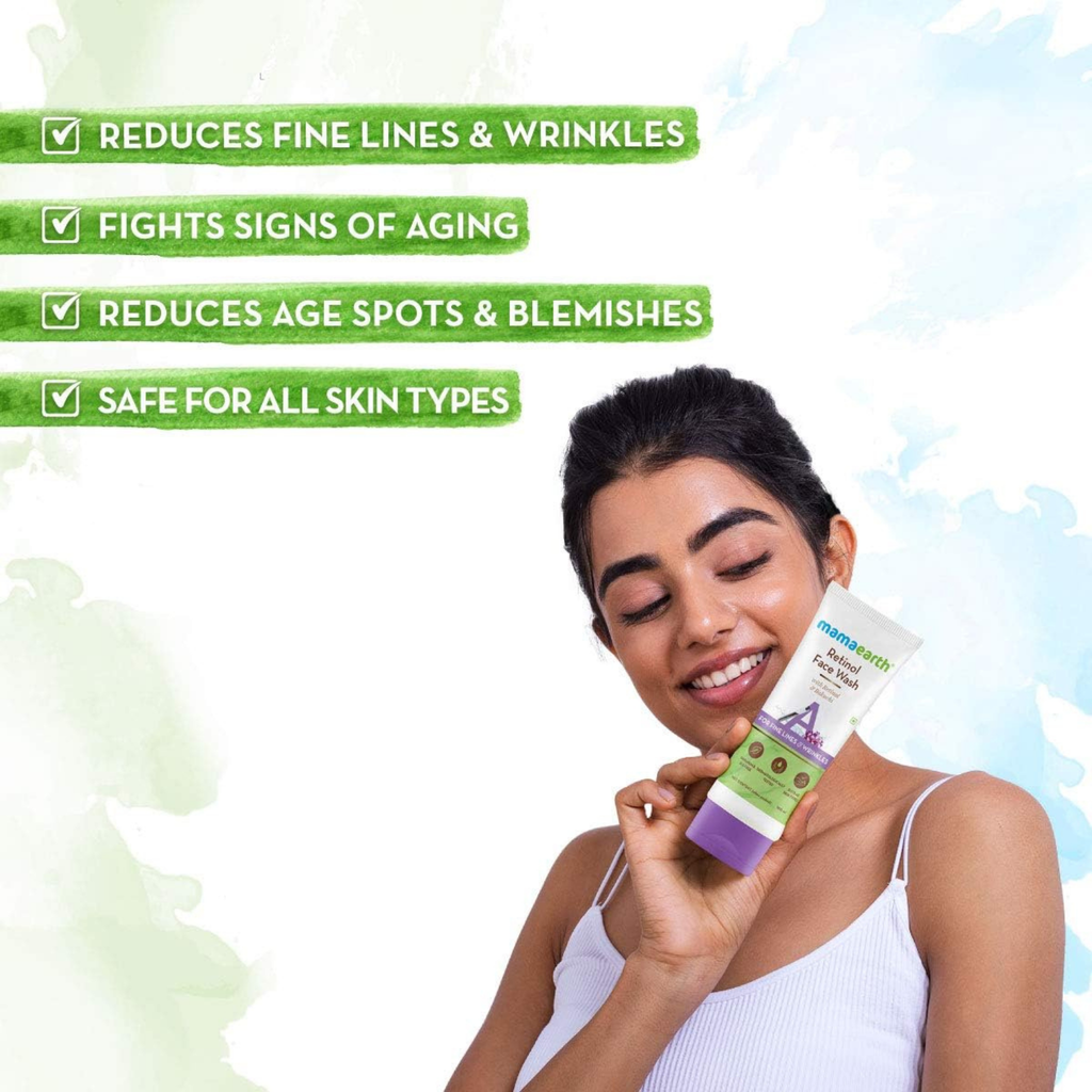 Mamaearth Retinol Face Wash 100ml