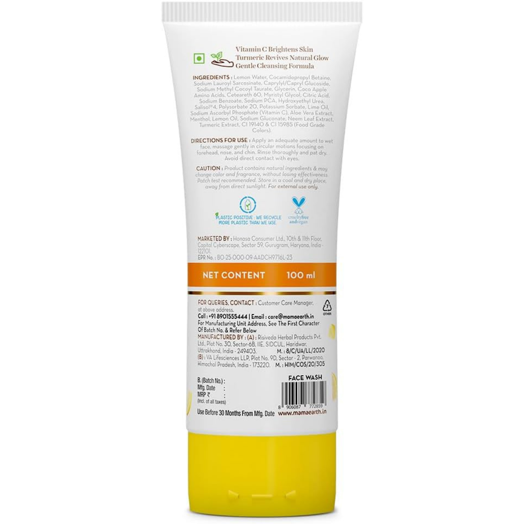 Mamaearth Vitamin C Face Wash 100ml