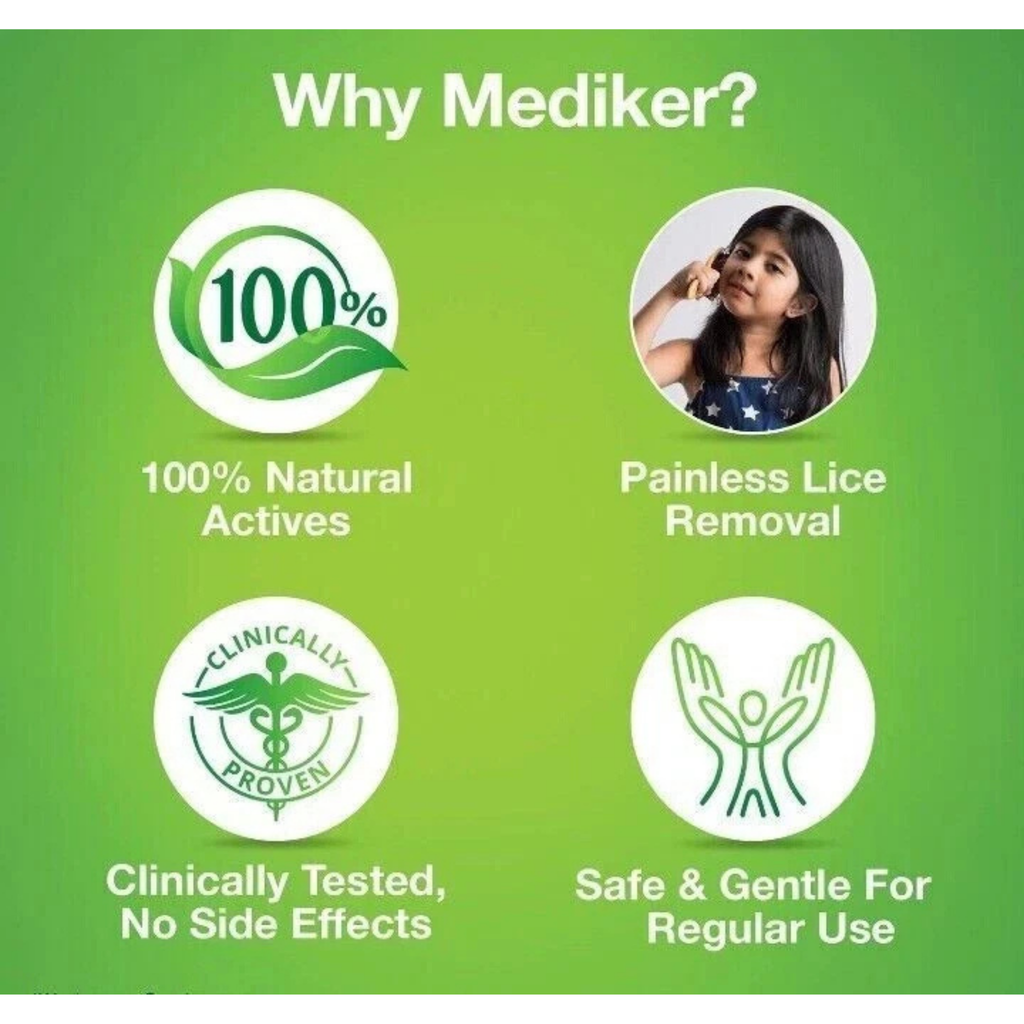 Mediker Anti-Lice Treatment Shampoo 50ml