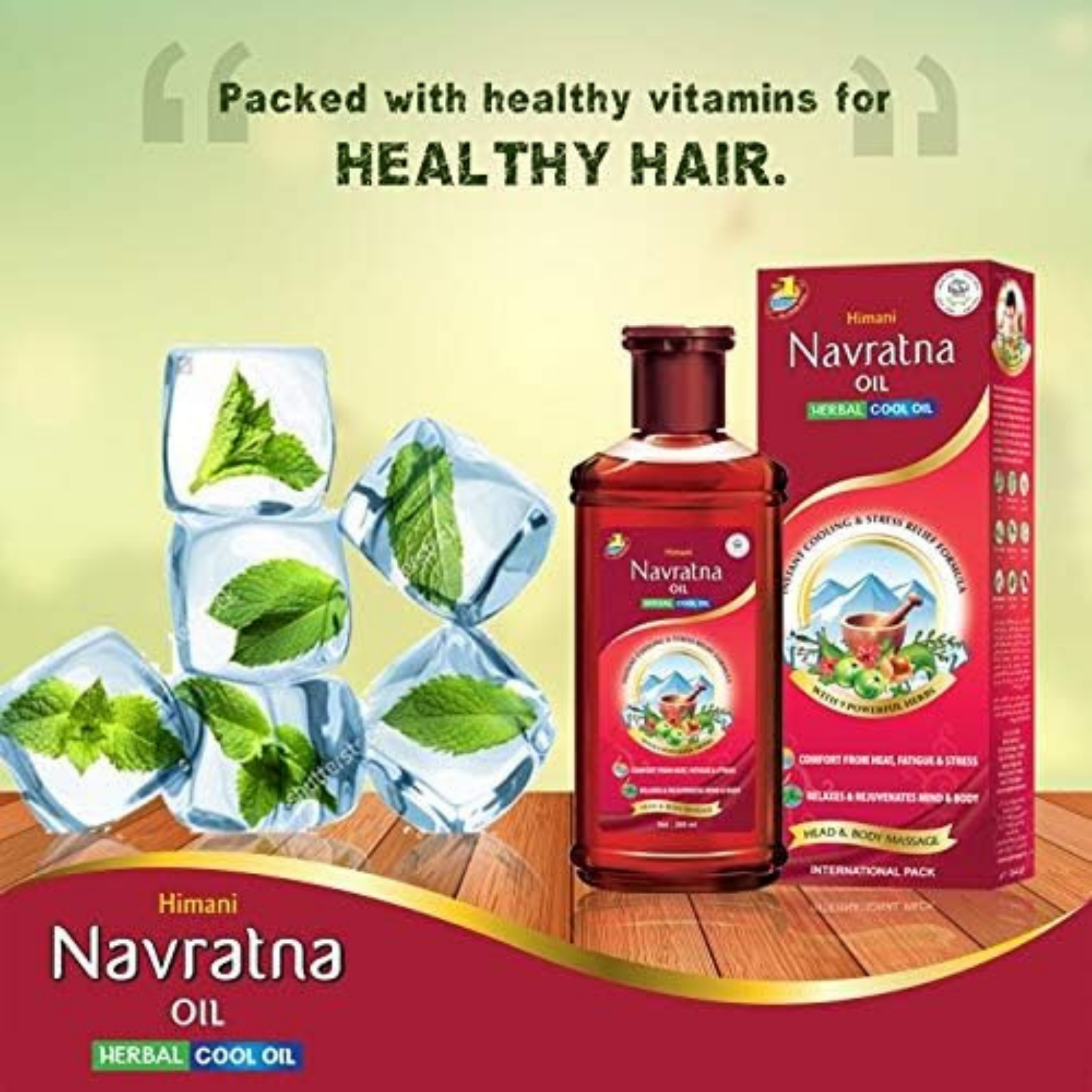 Navratna Ayurvedic Oil 180ml