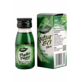 Dabur Pudin Hara bottle and packaging on a white background