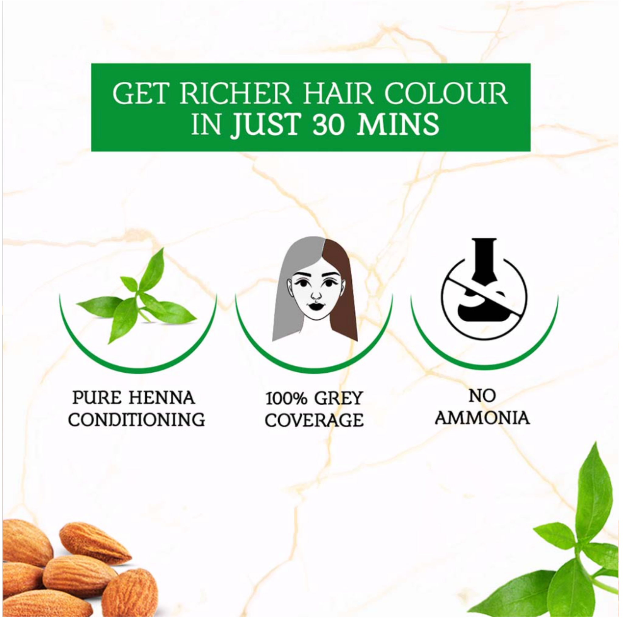 Vatika Henna & Almond Hair Colour 6pk