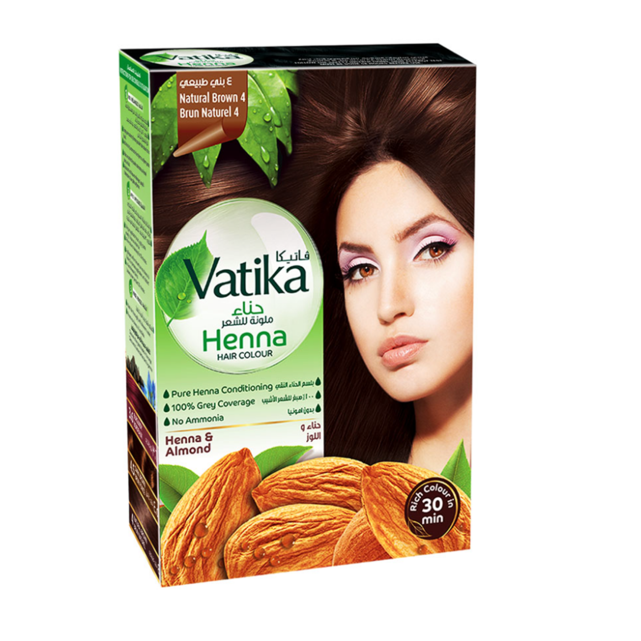 Vatika Henna & Almond Hair Colour 6pk