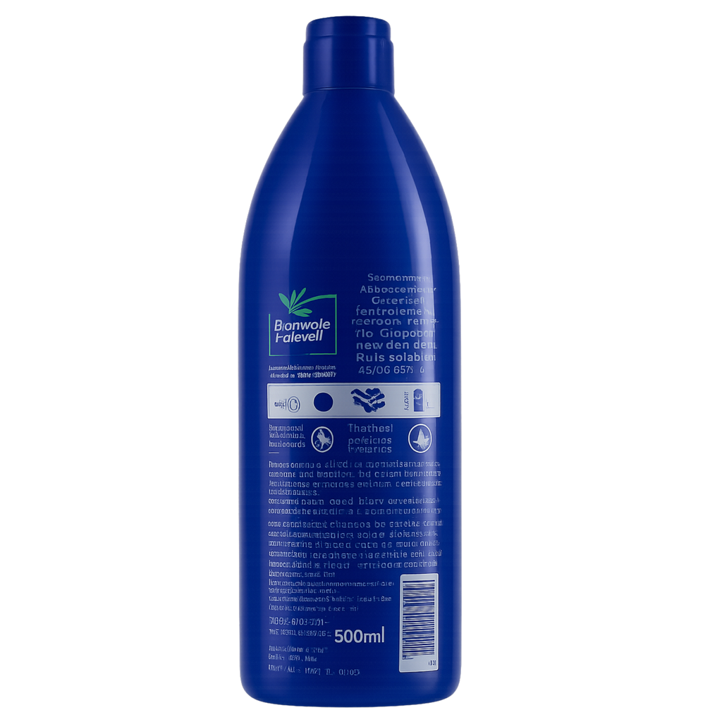 Back if Parachute Advansed coconut hair oil bottle on a white background