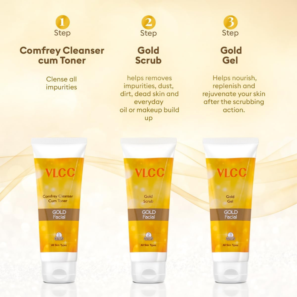 VLCC Gold Facial Kit 60g