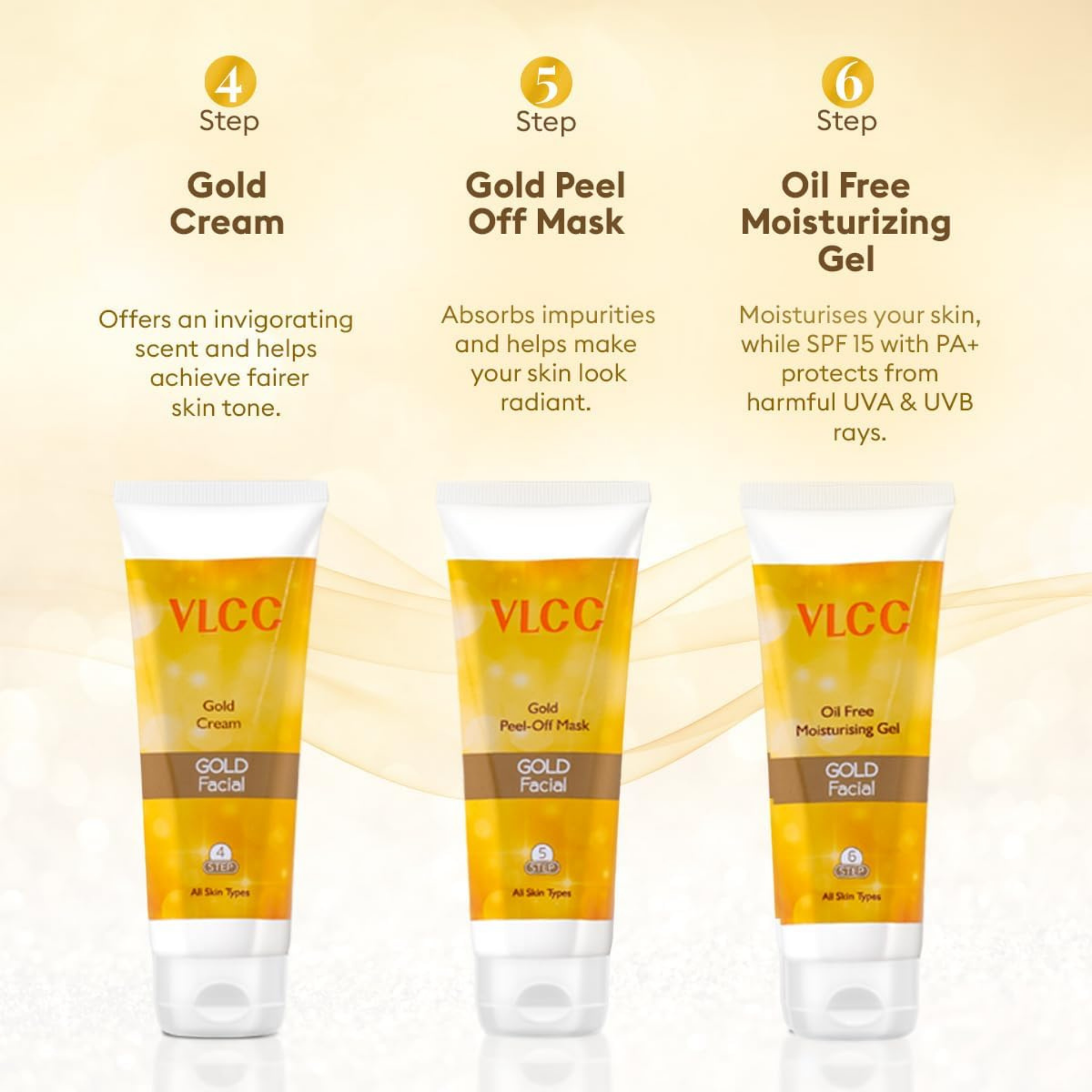 VLCC Gold Facial Kit 60g