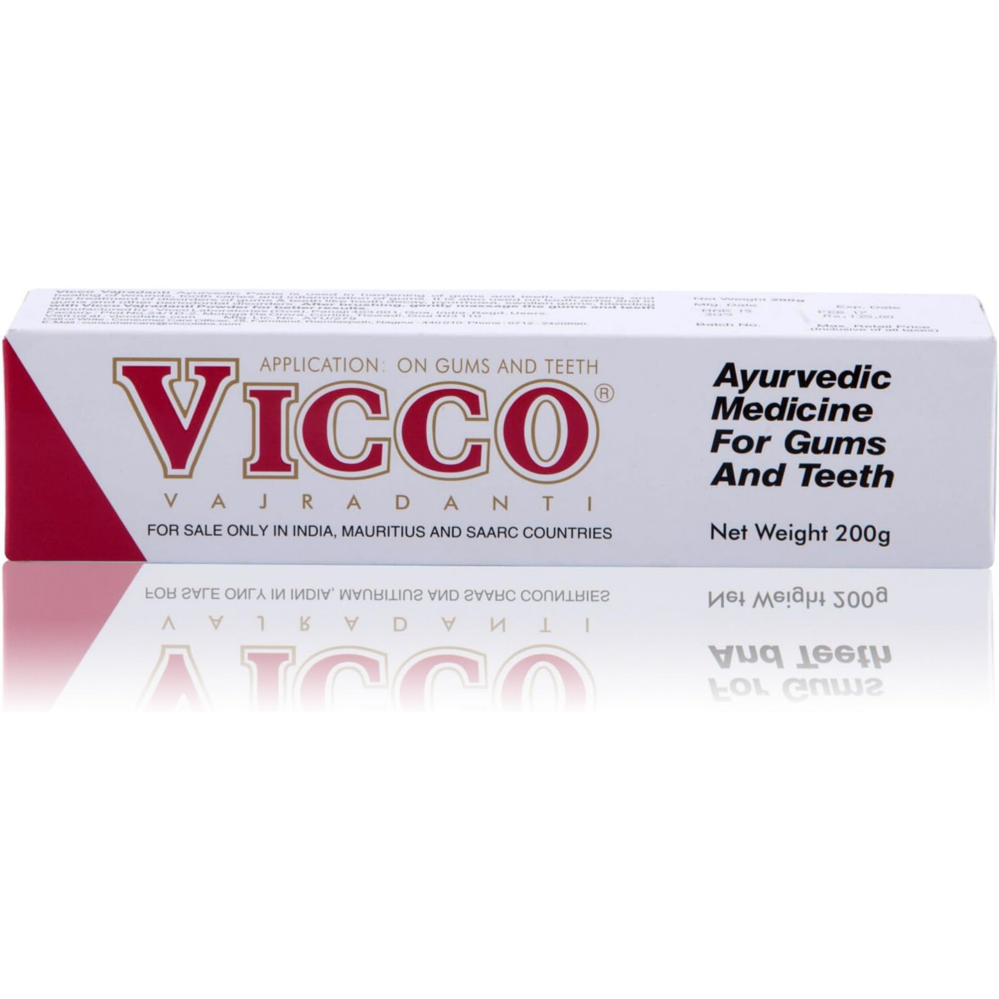 Vicco Vajradanti Toothpaste 200g
