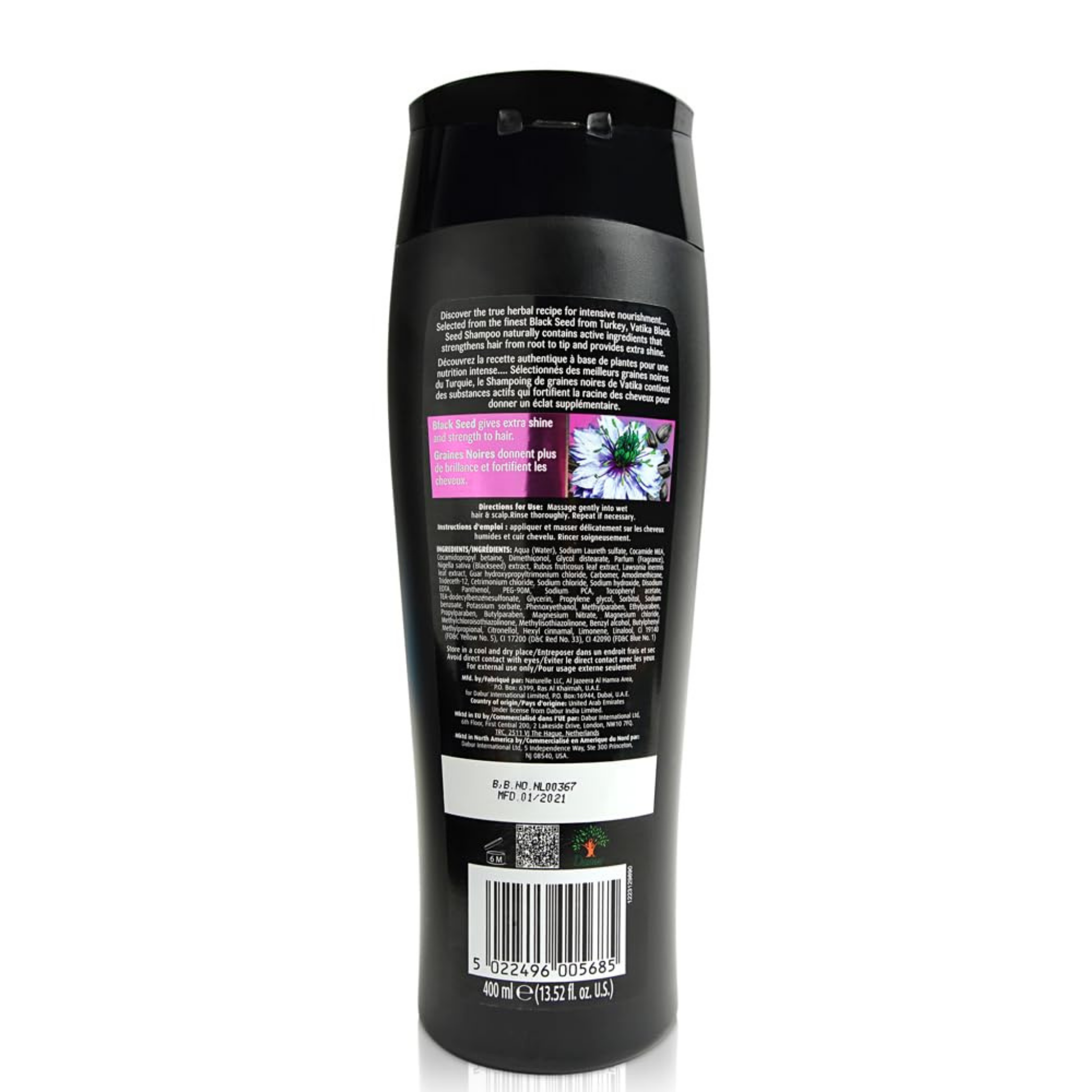 Vatika Turkish Black Seed Shampoo 400ml