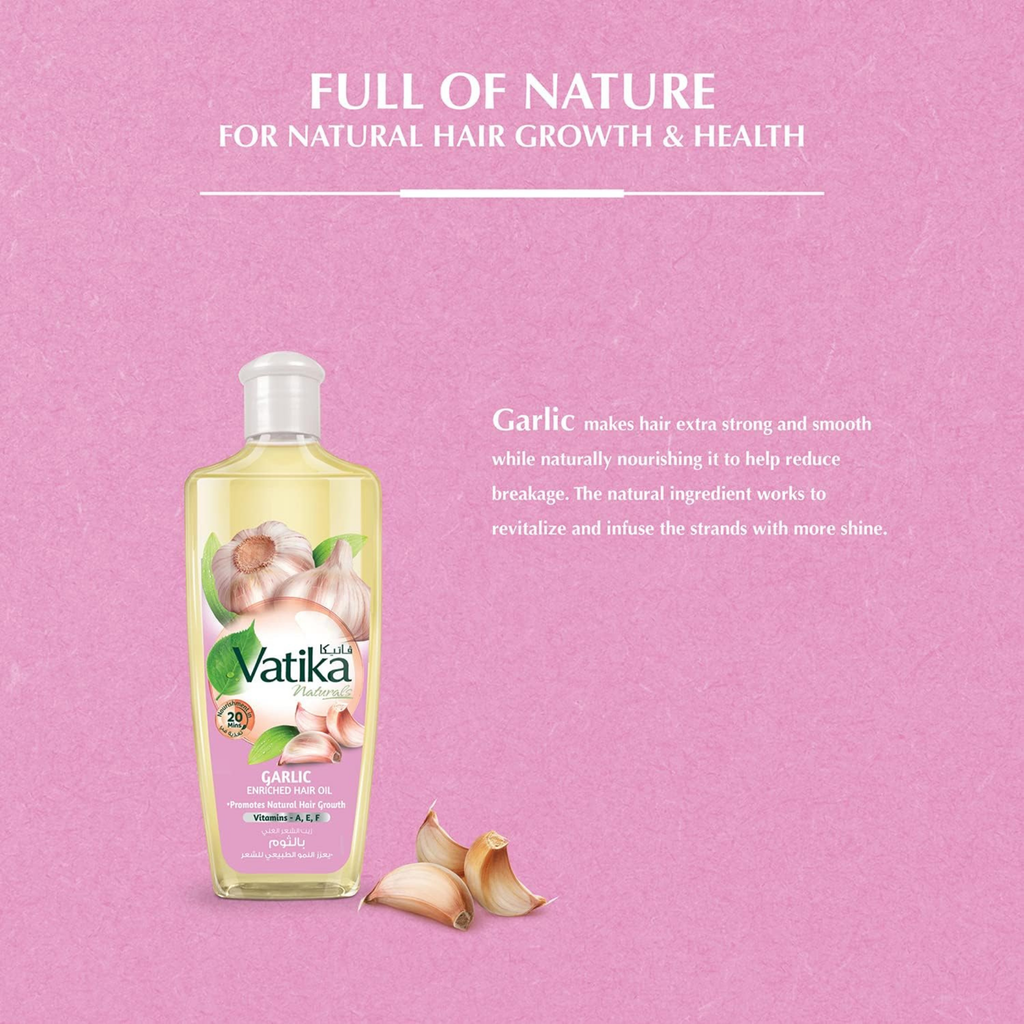 Vatika Garlic Hair Oil 300ml