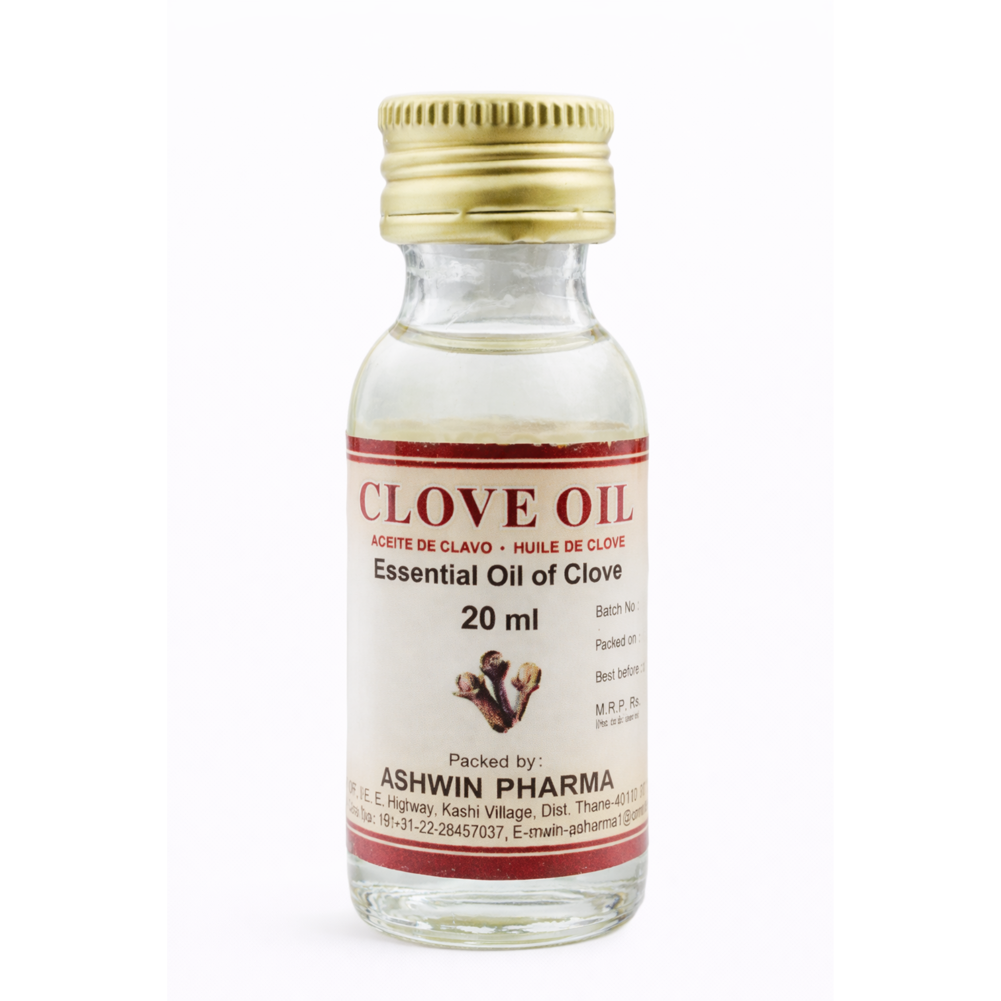 Ashwin Clove Oil 20ml