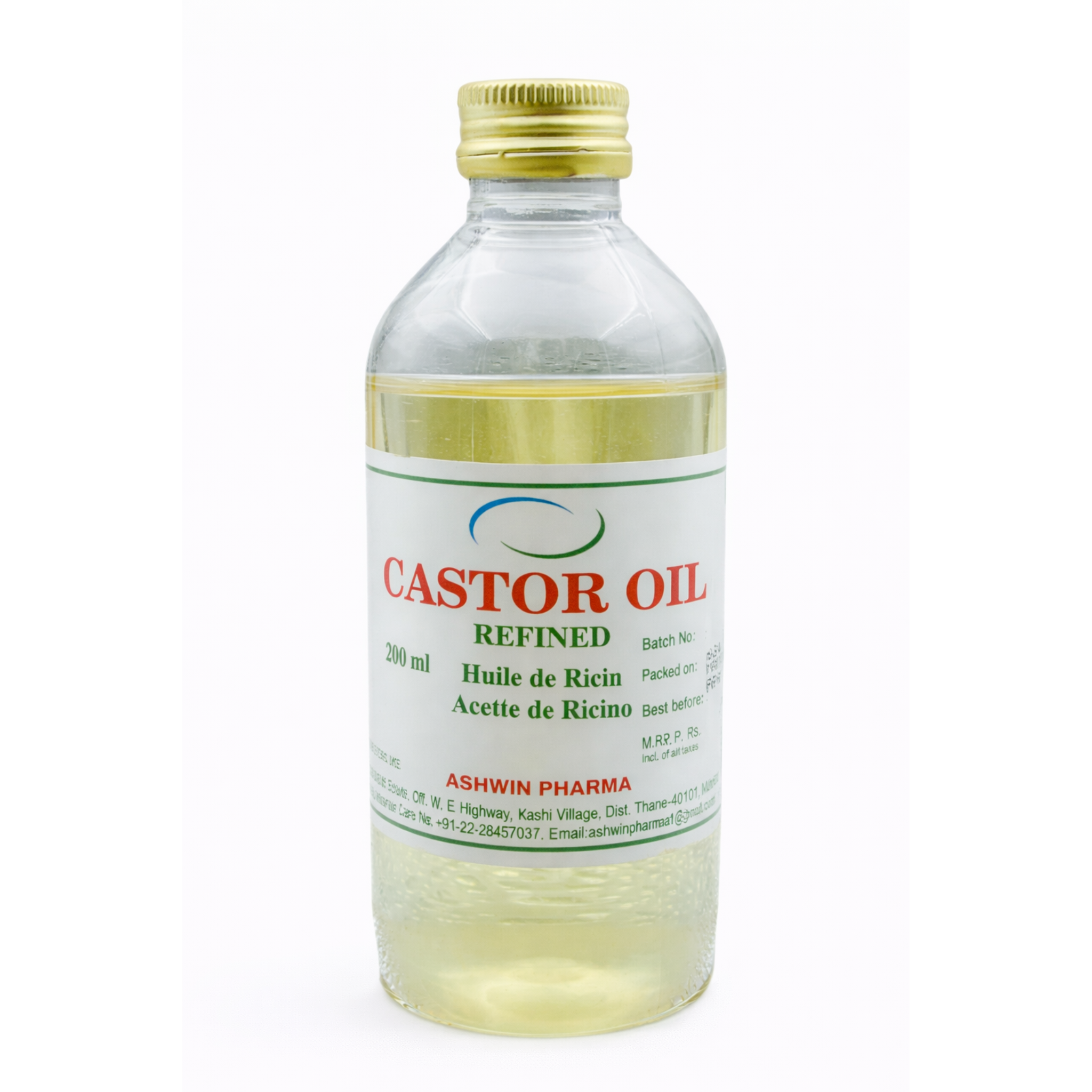 Ashwin Castor Oil 200ml