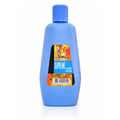 Blue bottle of Simeo Supreme Hair Fixer on a white background