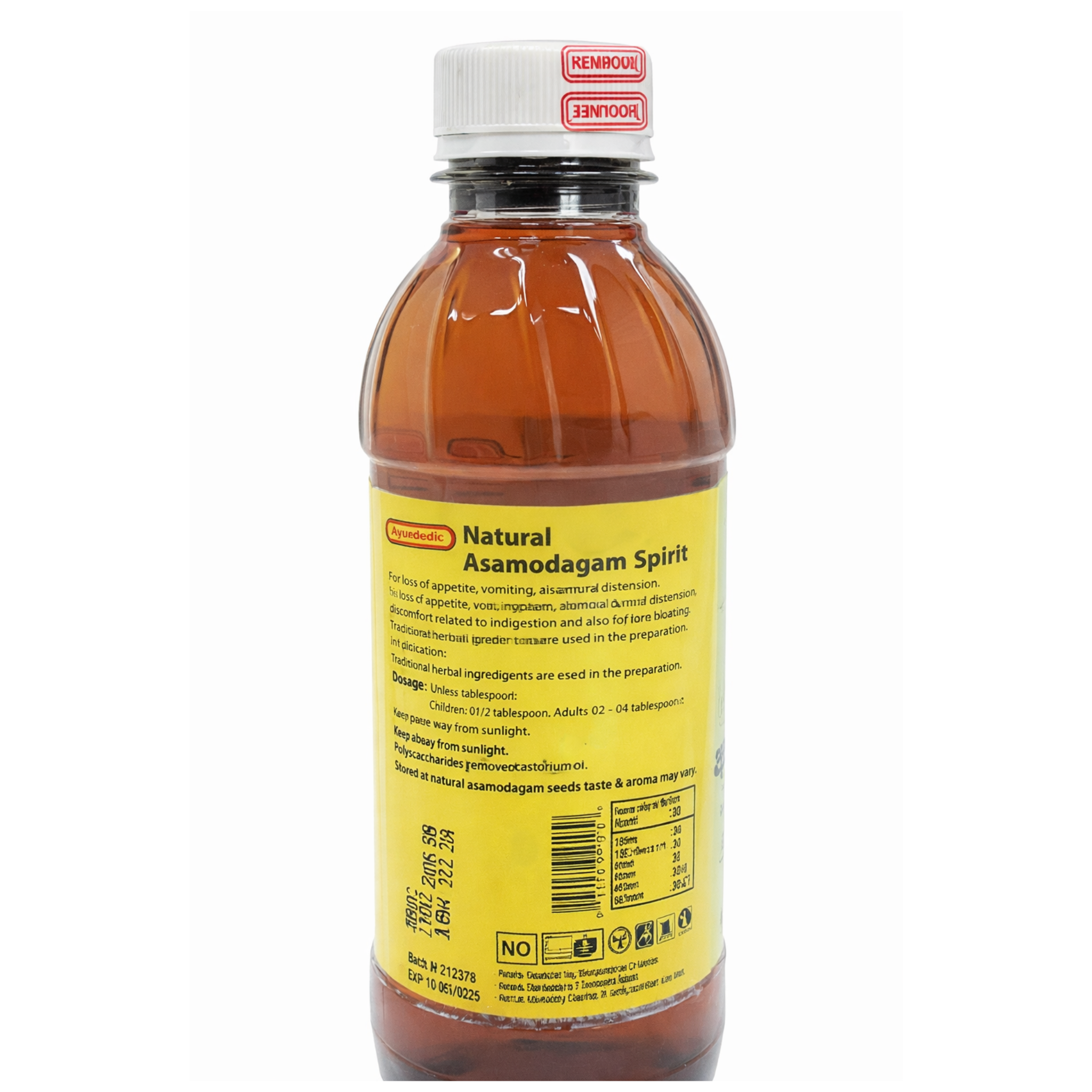 Siddhalepa Asamodagam Spirit 350ml