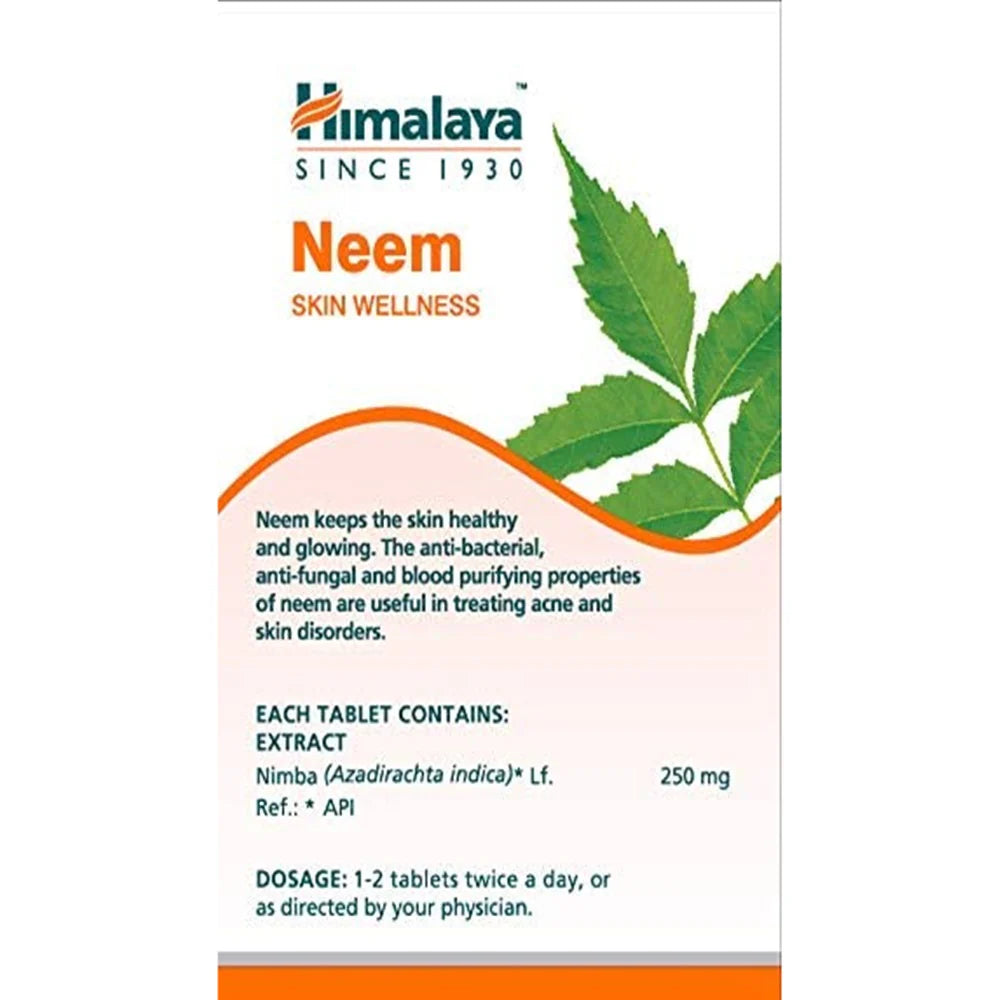 Himalaya Skin Wellness Neem 60 tablets