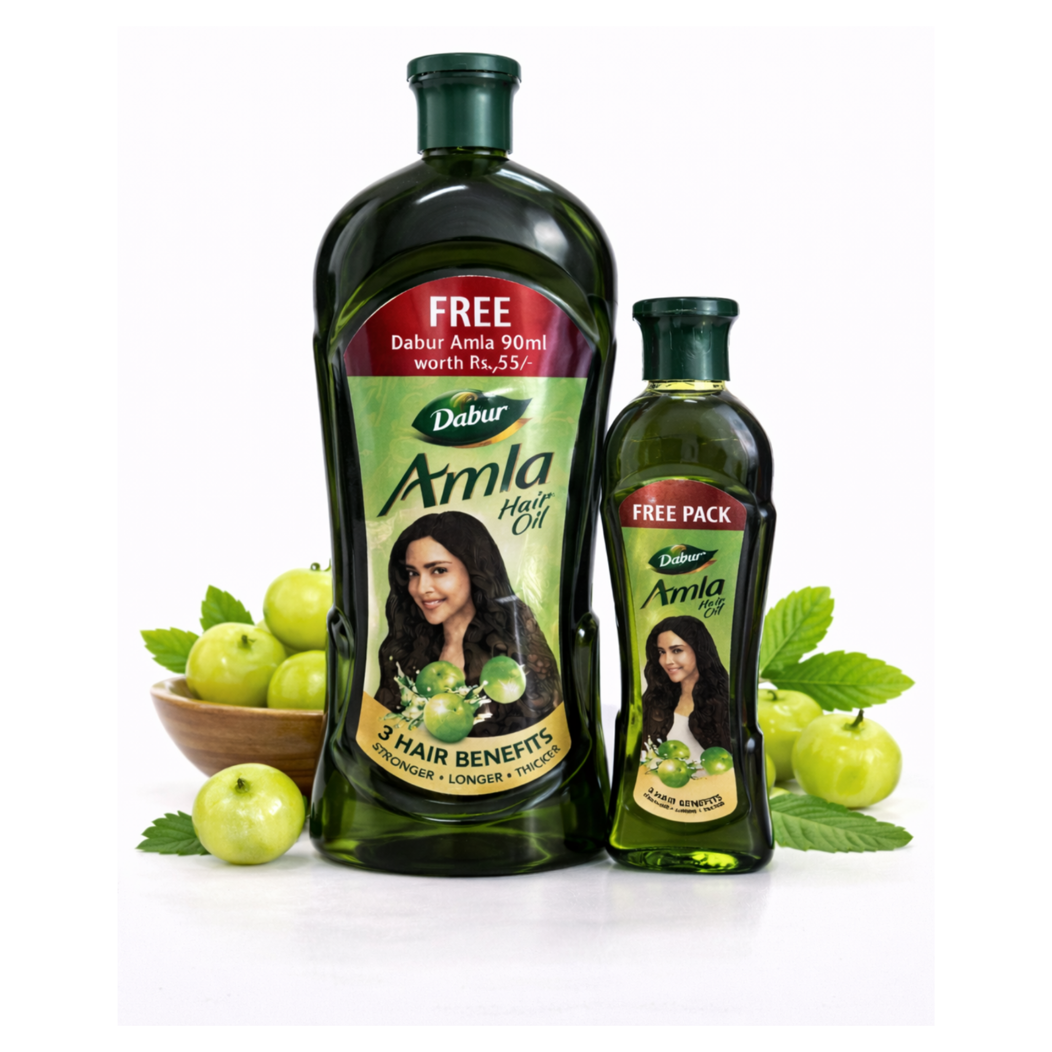 Dabur Amla Hair Oil 450ml *90ml FREE*