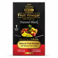 Keshmi Kizeamu 9KC+ Fruit Vinegar Hair Color Gel packaging for natural black hair color on a white background.