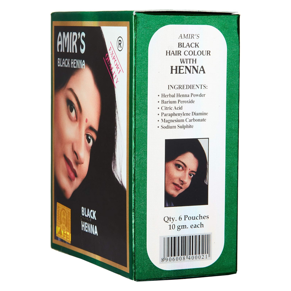 Amir's Henna Hair Colour Black