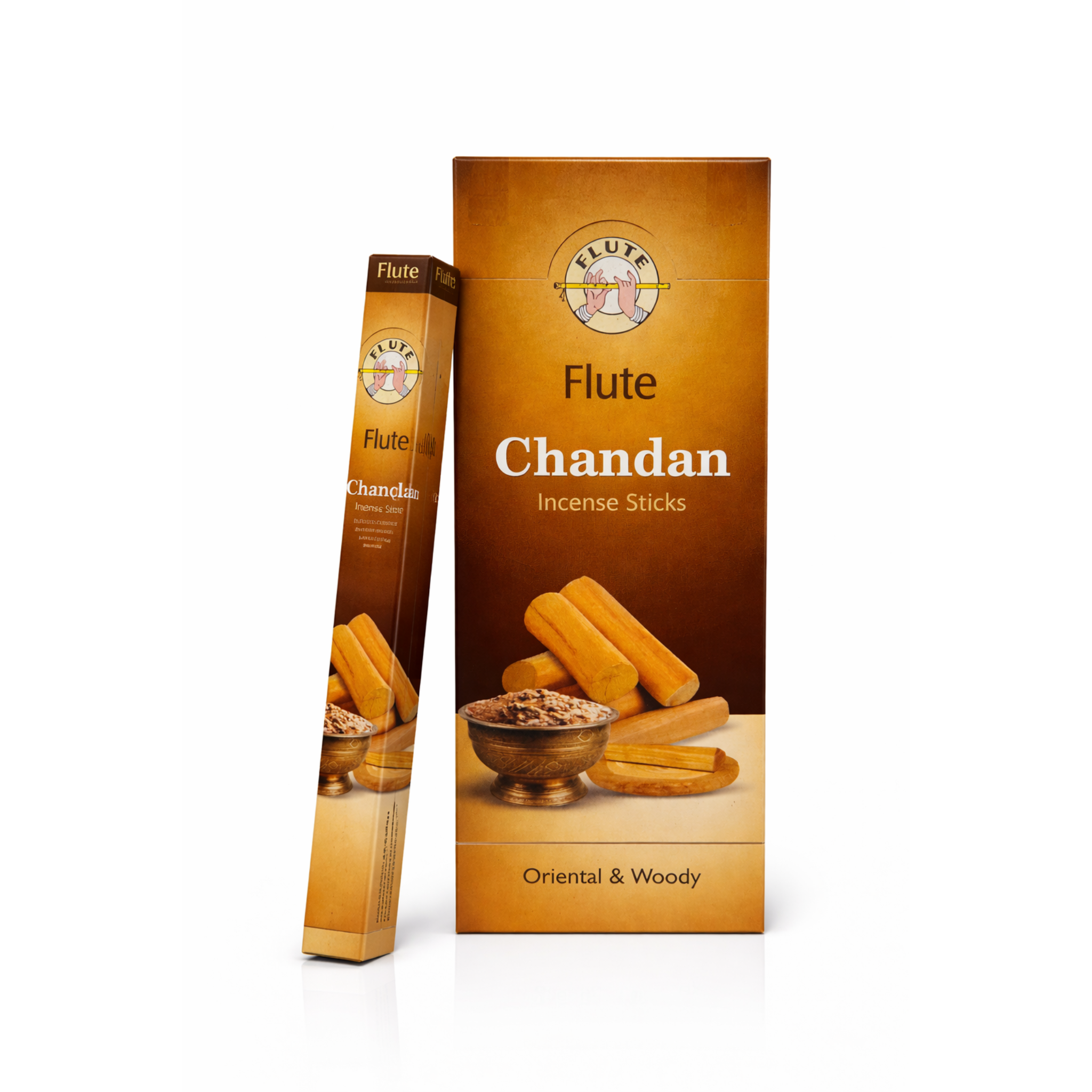 Flute Incense Sticks- Chandan