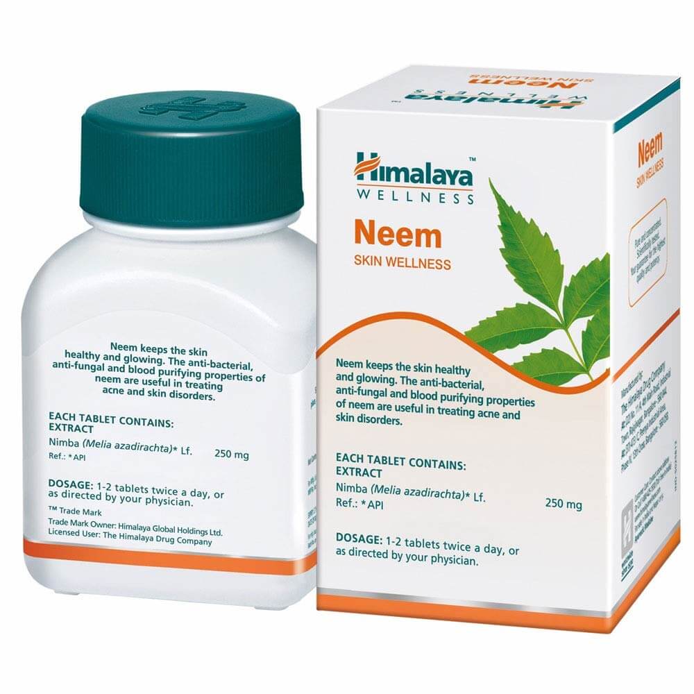 Himalaya Skin Wellness Neem 60 tablets