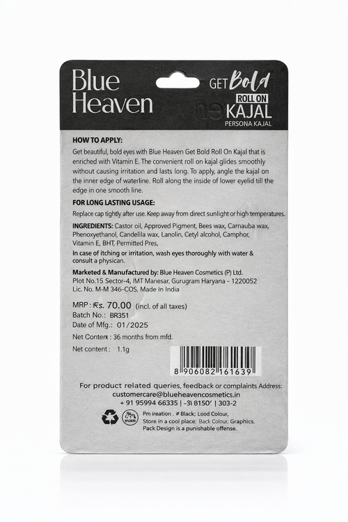 Blue Heaven Roll on Kajal