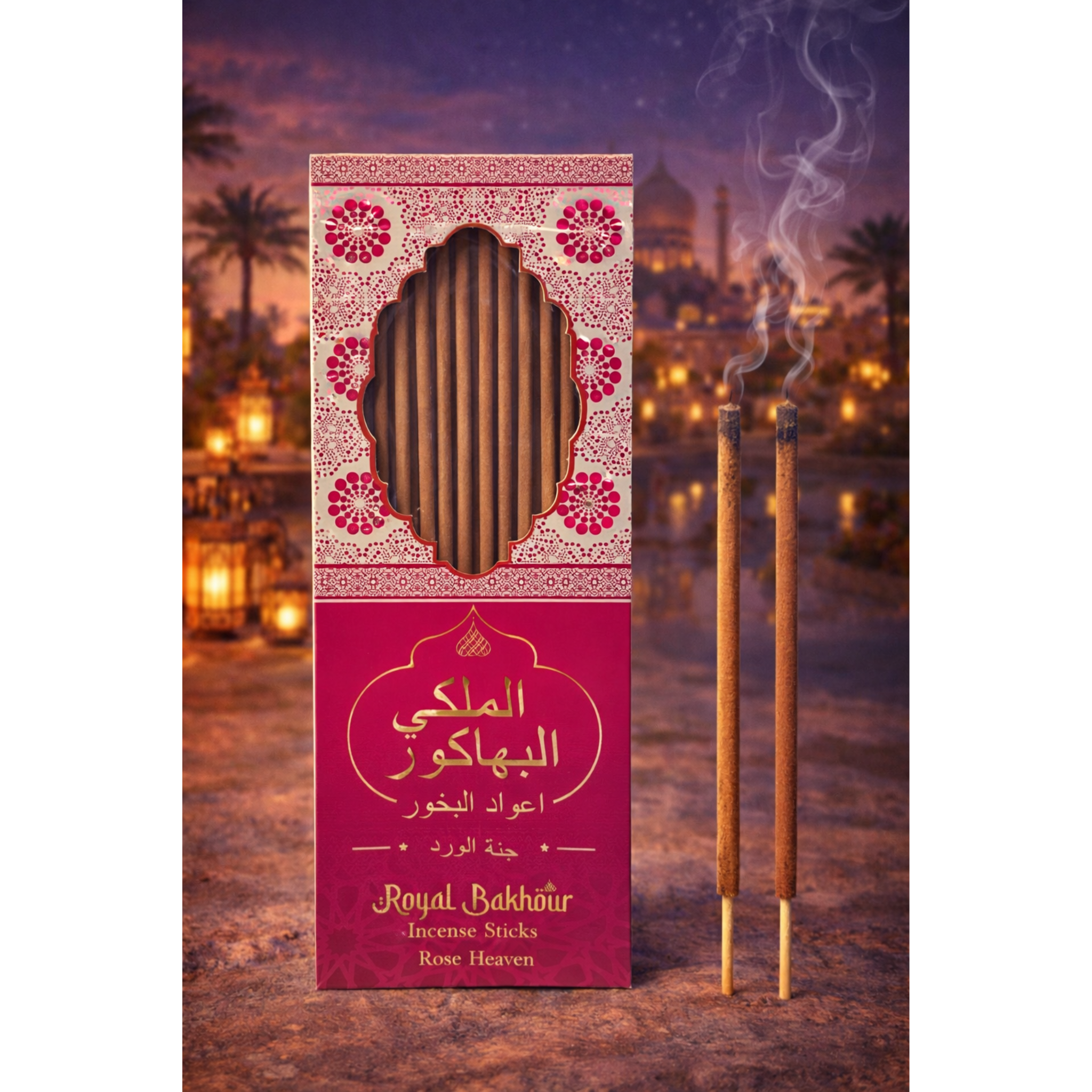 Royal Bakhoor Incense Stick Rose Heaven