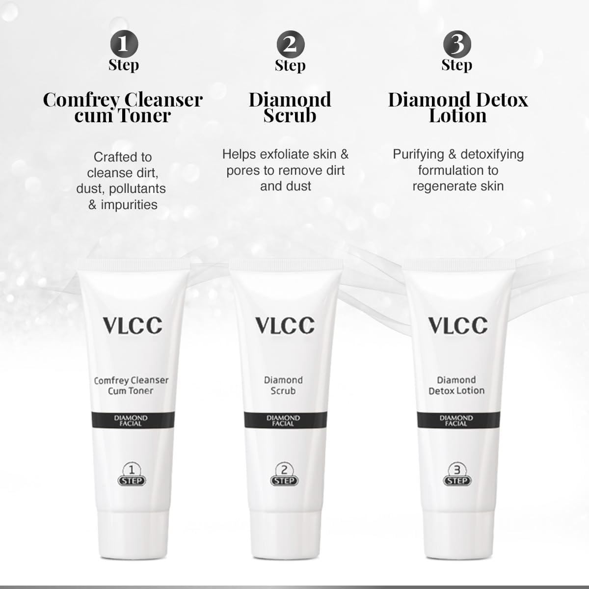 VLCC Diamond Facial Kit 60g